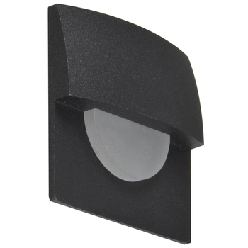 Nowoczesna lampa wpuszczana Sane AZ2765 Azzardo LED 1W wpust czarny