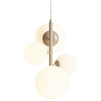 Wisząca lampa molekuły Bloom 1091L17 molekuły beżowa