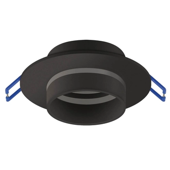 Wpustowa lampa sufitowa Zodiak nowoczesna oczko czarne