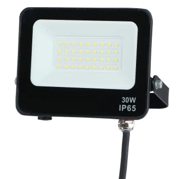 Przemysłowy reflektor EKN1621 LED 30W 4000K IP65 prostokątny czarny