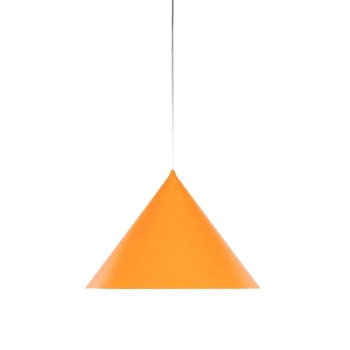 Trójkątna lampa salonowa CONO 10088 wisząca pomarańczowy