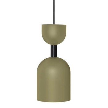 Wisząca lampa nad wyspę Supuru SUA1214P0 oliwkowa czarna