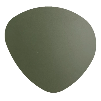 Minimalistyczna lampa na ściane 10631 kamień owalny czarny