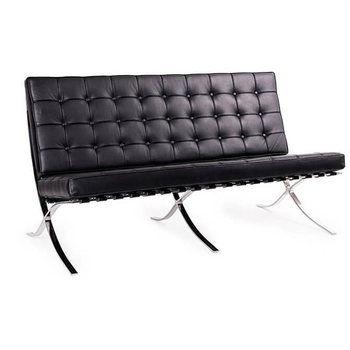 Stylowa sofa Barcelon KH1501100136 do designerskich wnętrz czarna