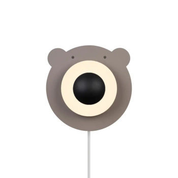 Dziecięcy kinkiet ścienny miś BRUNABEAR 2312951018 brązowy