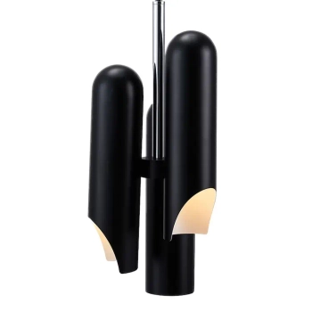 Potrójna wisząca lampa Rochelle 2320283003 tubki czarne