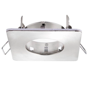 Kwadratowe oczko Speculo 80245 metalowe do łazienki IP65 chrom