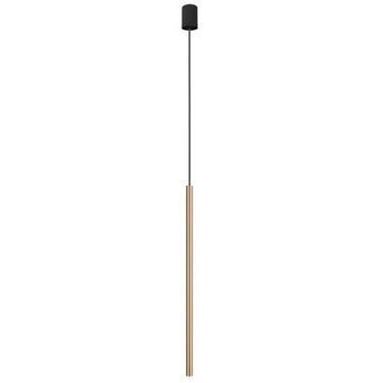 Lampa wisząca LASER 8431 Nowodvorski metalowa OPRAWA zwis tuba sopel mosiądz