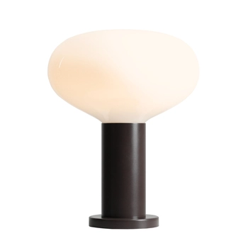 Owalna lampa stołowa Flo Table Mokka M 7000B28_M brązowa