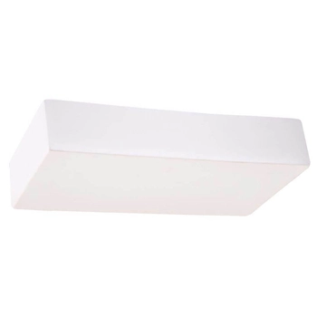 Prostokątny kinkiet ceramiczny SL.0836 do sypialni biały 