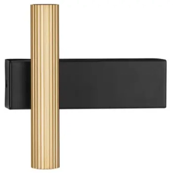 Metalowa lampa ścienna góra-dół JOSTELA LE45561 LED 6W 3000K złota czarna