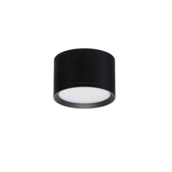 Łazienkowa sufitowa lampa MARTON czarna AZ6854 1xLED 8W 4000K IP44 tuba