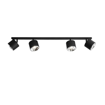 Ruchoma lampa sufitowa Bot 1047PL_L1 metalowe spoty do przedpokoju czarne