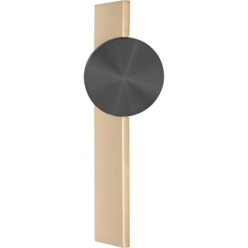 Kinkiet ścienny do przedpokoju Flux WL32160/3W/GD LED 3W 3000K czarny złoty