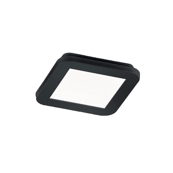Sufitowa lampa kwadratowa CAMILLUS R62931032 LED 10W 3000K IP44 czarny