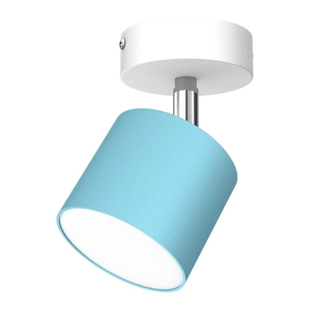 Sypialniany plafon kierunkowy Dixie MLP7604 nowoczesny biały niebieski