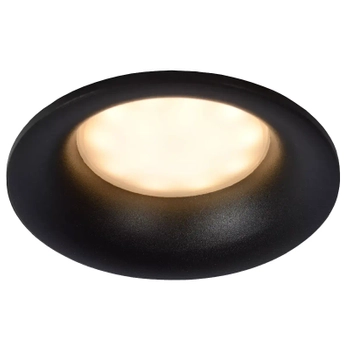 Łazienkowy spot sufitowy ZIVA 09923/01/30 Lucide IP44 czarny