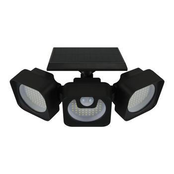 Naświetlacz z czujnikiem ruchu SIREN 04052 Ideus LED 7W IP65 akumulator czarny