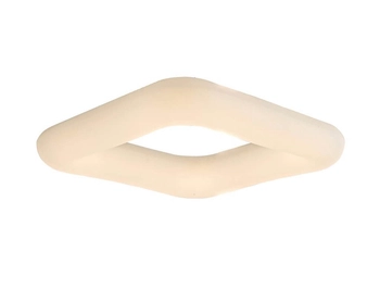Sufitowa lampa natynkowa Donut nad łóżko LED 80W biała