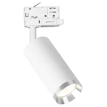 Nowoczesna lampa do szyn 3-fazowej Mica Track ML2193 tubka biały
