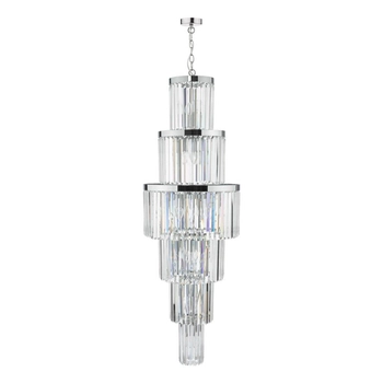 Żyrandol z kryształkami Angel ANG3308 Dar Lighting przezroczysta chrom