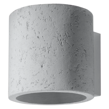 Kinkiet LAMPA ścienna SL.0486 betonowa OPRAWA tuba okrągła beton OUTLET