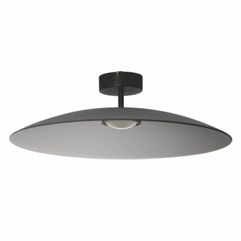 Sufitowa lampa PECA LE44275 LED 17W 3000K kopuła czarna szara