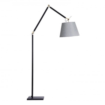 Stojąca lampa regulowana Zyta AZ4193+AZ2604 do czytania czarny szary