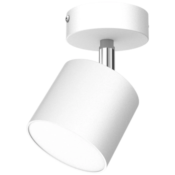 Minimalistyczny downlight salonowy Dixie z regulacją biały