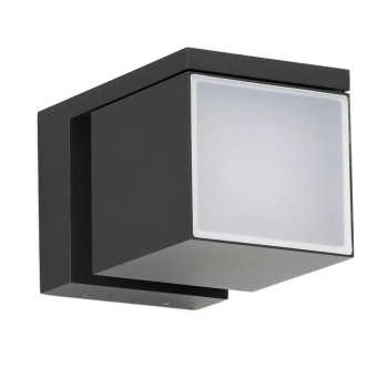 Kinkiet ścienny kostka elewacyjna CUBIC LED 18W 3000K IP54 AZ6689 czarny