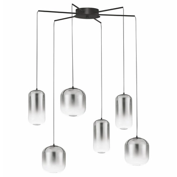 Salonowa lampa wisząca pająk ANUCO LE44614 LED 25W 3000K szary