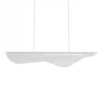 Designerska lampa wisząca do kuchni MANTA LED 38W 3000K AZ6794 transparentna czarna
