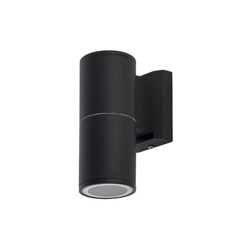 Lampa elewacyjna Exe 8331 czarna tuba ogrodowa minimalistyczna