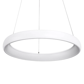 Minimalistyczna lampa wisząca Alessia nad stół LED 50W biała