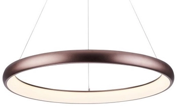 Wisząca ledowa lampa Antonio AZ5065 80W z pilotem brązowa 