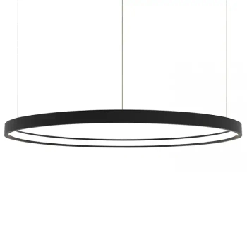 Pierścień wiszący lampa 23035 LED 45W 3000K regulowana czarny