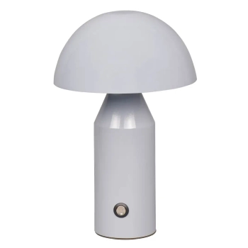 Metalowa lampka na stolik Dorbia TB-83647-GR LED 2W 3000-6500K szara