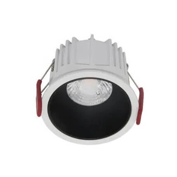 Okrągły downlight sufitowy Alfa DL043-01-15W3K-D-RD-WB Maytoni LED 15W 3000K biały czarny