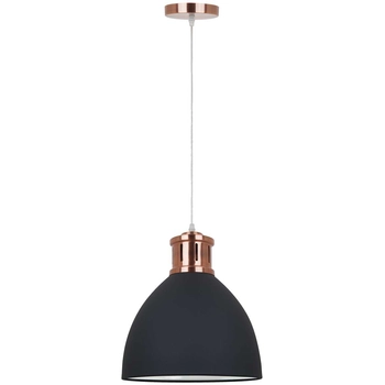 LAMPA wisząca LOLA MD-HN8100-BK+RC Italux industrialna OPRAWA metalowy ZWIS loft kopuła grafitowa