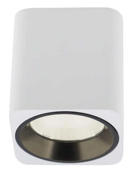 Zestaw downlight Tub C0156 + RC0155/C0156 BLACK Maxlight LED 7W 3000K biały pierścień czarny