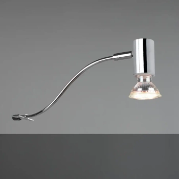 Metalowy kinkiet GIADA 283400106 chrom z regulacją 1xGU10 IP44