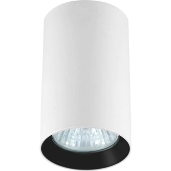 Spot LAMPA sufitowa MANACOR LP-232/1D - 90 WH/BK Light Prestige metalowa OPRAWA downlight tuba biała czarna