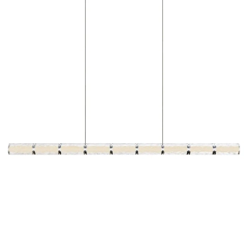 Industrialna lampa wisząca Love P0647 LED 37W 3000K belka srebrny