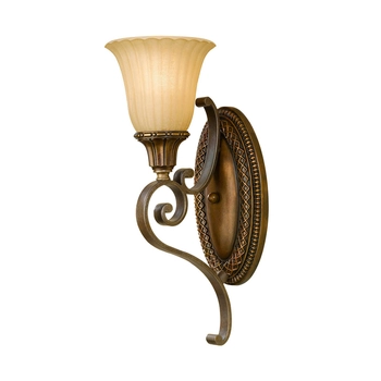 Lampa ścienna Kelham Hall FE-KELHAM-HALL1 Feiss metal szkło złoty brązowy