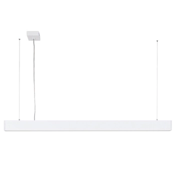Metalowa lampa wisząca Traversi PRD-5470-170-WH-830-PN Italux LED 53W 3000K biała