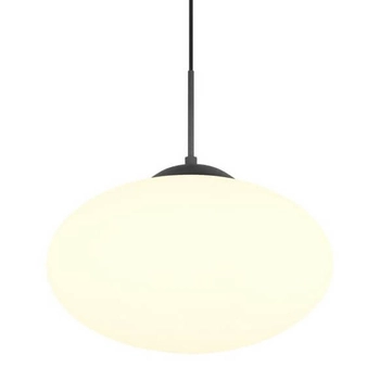 Metalowa lampa wisząca FOMENTO 363190132 Trio zwis do kuchni biały czarny