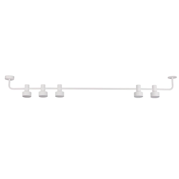 Nasufitowa lampa Mona 40990 Sigma do sypialni metalowa biała