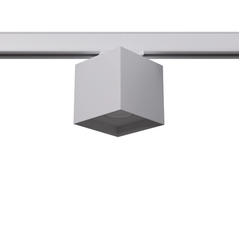 Trzyfazowa lampa sufitowa z żarówką HATI MYL.00297 kostka biały