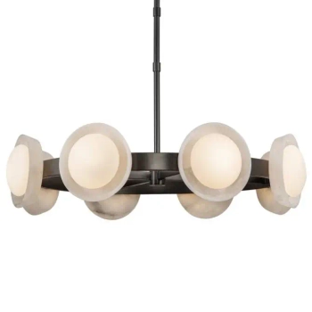 Żyrandol modernistyczny Alonso QN-ALONSO8-UBZ-AR LED 30W 3000K brązowy