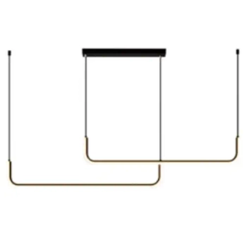 Liniowa wisząca lampa Patinar CGPAT120 LED 24W 3000K czarny